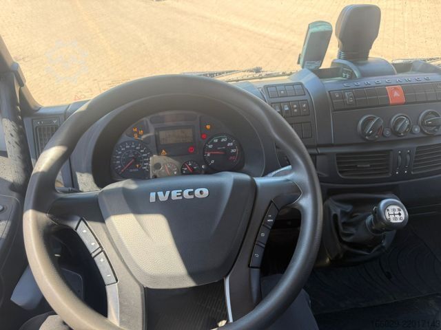Tipper truck IVECO 140E250 Kipper mit HIAB Kran möglich mitAnhänger