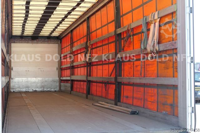 Odprta polprikolica s ponjavo SCHWARZMÜLLER SPA 3/E Pritsche safety-roof Edscha Liftachse