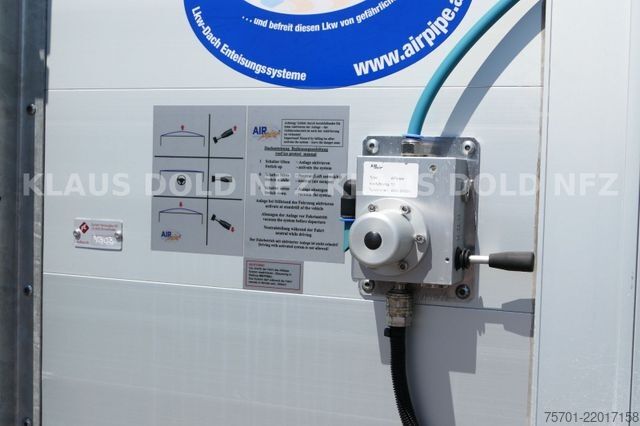 Odprta polprikolica s ponjavo SCHWARZMÜLLER SPA 3/E Pritsche safety-roof Edscha Liftachse