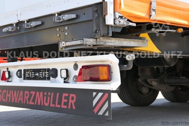 נגרר חצי פתוח עם ברזנט SCHWARZMÜLLER SPA 3/E Pritsche safety-roof Edscha Liftachse