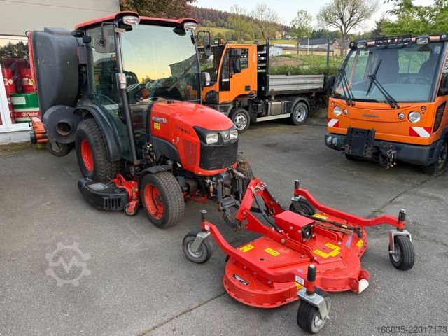 آخر KUBOTA STW40 Klima/Mähwerk/Absaugbehälter Hochentleerun