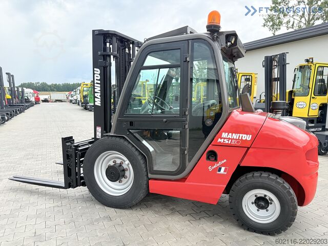 περονοφόρο ανυψωτικό εκτός δρόμου Manitou MSI30 / DIESEL / DUPLEX 3350 / CABIN