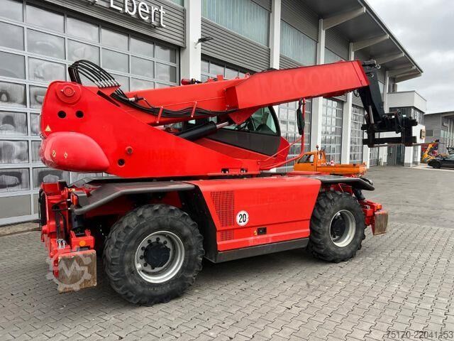 телескопичен товарач Manitou MRT 2150 + / nur 2.463h! / Funk / Gabel