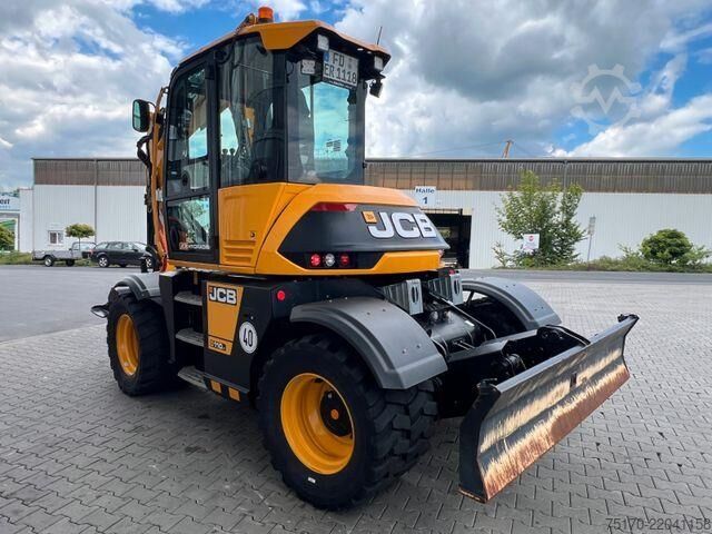 पहिया खुदाई यंत्र JCB Hydradig 110W / Pratzen / nur 1.242h / Rototilt