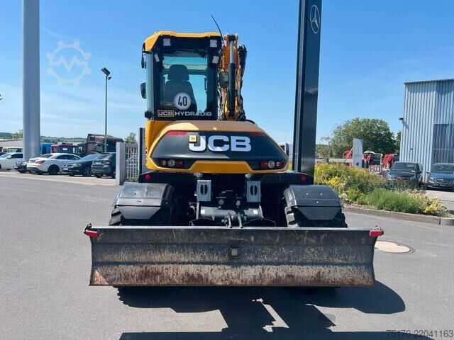 पहिया खुदाई यंत्र JCB Hydradig 110W / Pratzen / nur 179h / Löffelpaket