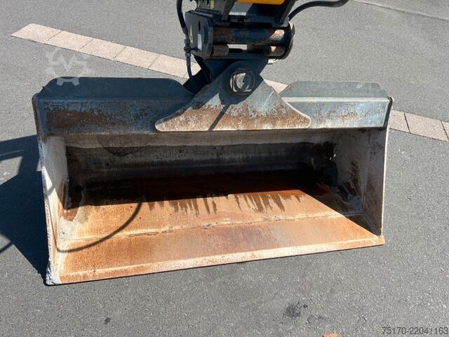 पहिया खुदाई यंत्र JCB Hydradig 110W / Pratzen / nur 179h / Löffelpaket