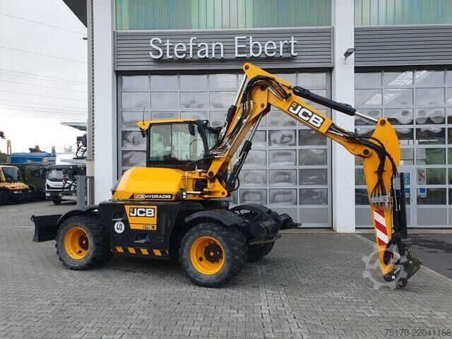 पहिया खुदाई यंत्र JCB Hydradig 110W / Pratzen / nur 572h! / 2023