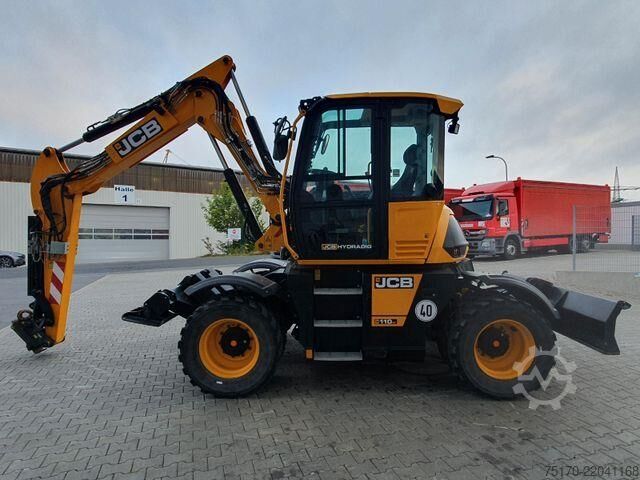 पहिया खुदाई यंत्र JCB Hydradig 110W / Pratzen / nur 572h! / 2023