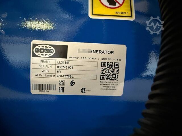 骨料 FG Wilson PRO115-4 - 115 kVA Genset Stage V - DPX-16046