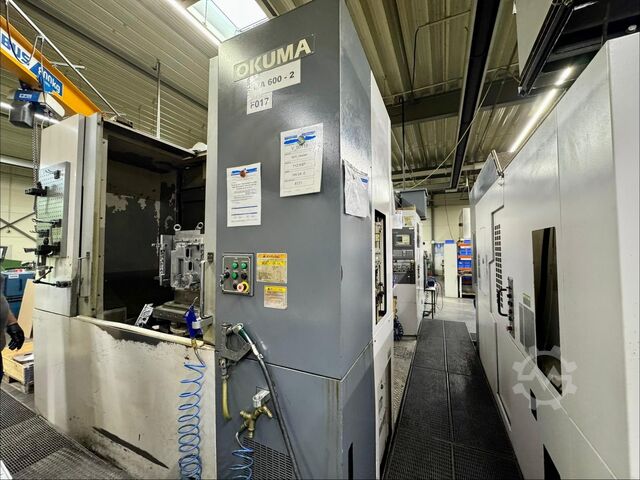 Centro di lavoro orizzontale Okuma MA 600HB