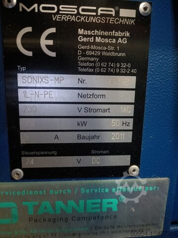 Strapping machine Mosca SONIX-MP / RO-M-Fusion