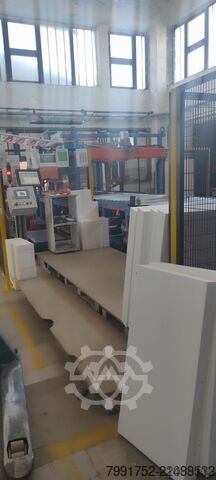 Complete EPS production line Erlenbach komplett EPS gyártóüzem VIRO HV Q-4   Erlenbach Y2004 EBV