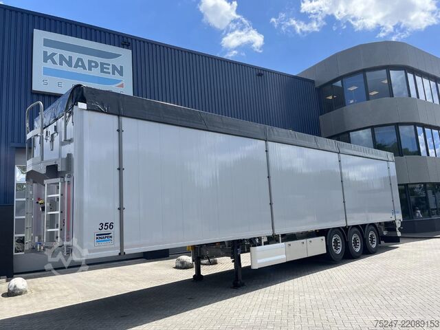 Liikkuva lattia Knapen Trailers K200 - 91m3 stuuras NLA, Liftas *huren / leasen*