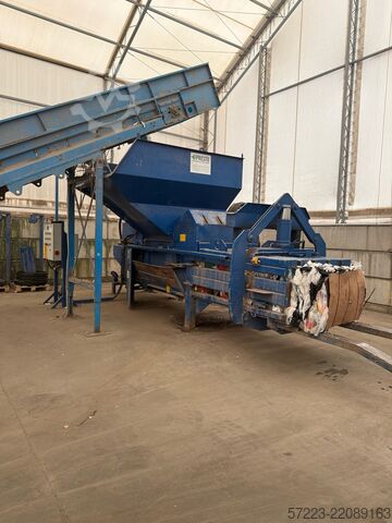 Prensa empacadora horizontal Kampwerth PRESTO HPK 50 BSK