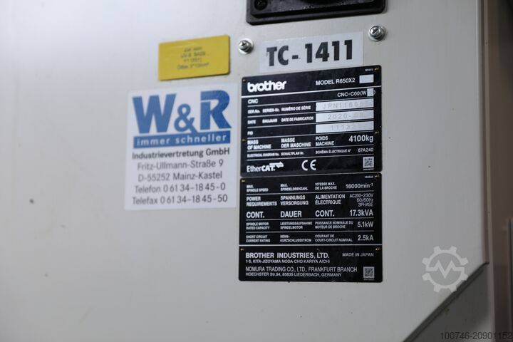 Függőleges megmunkáló központ Brother Speedio R650X2