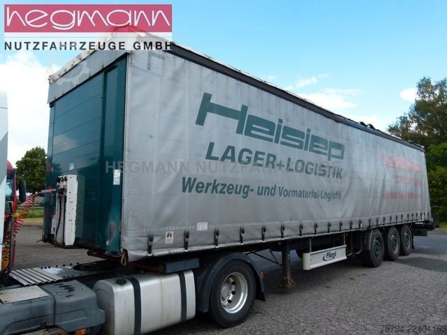 Semirremolque abierto con toldo FLIEGL SDS 390, BPW-Scheibenbremse, Liftachse, Coil, DE