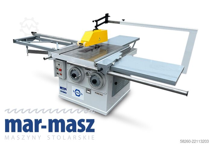 Gergaji cakera dengan pra-pemotong Hamech KS-400