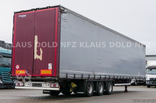 Auflieger mit Pritsche & Plane KRONE SD Pritsche Plane XL MegaLiner Edscha Bordwände