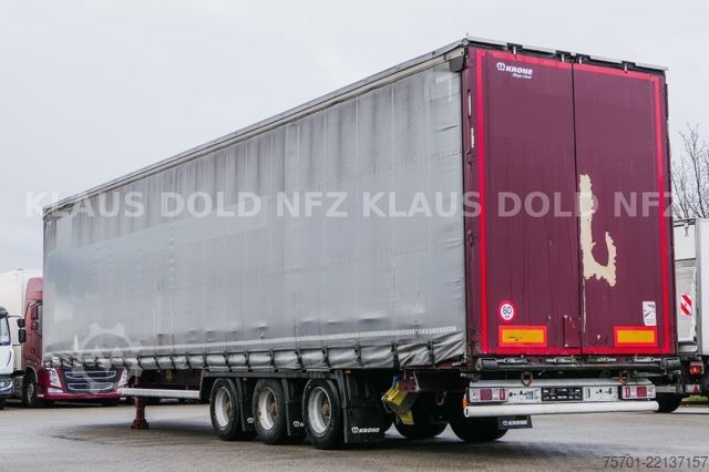 Auflieger mit Pritsche & Plane KRONE SD Pritsche Plane XL MegaLiner Edscha Bordwände