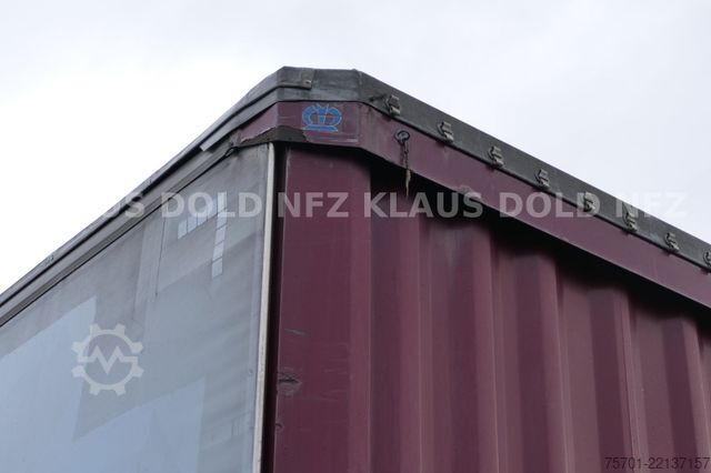 Auflieger mit Pritsche & Plane KRONE SD Pritsche Plane XL MegaLiner Edscha Bordwände