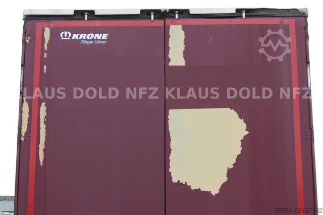Auflieger mit Pritsche & Plane KRONE SD Pritsche Plane XL MegaLiner Edscha Bordwände