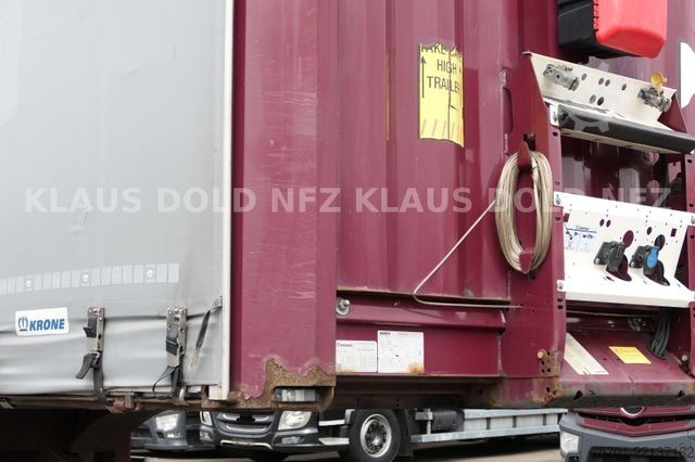 Auflieger mit Pritsche & Plane KRONE SD Pritsche Plane XL MegaLiner Edscha Bordwände