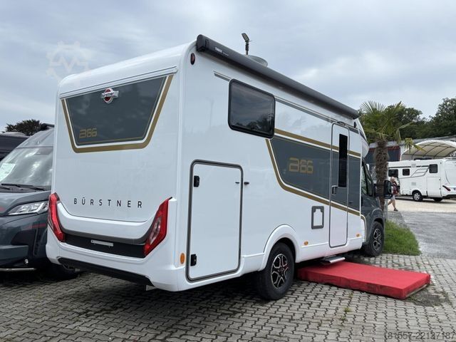 Camper semi-terintegrasi BÜRSTNER B66 TD IT 690 G Hubbett / Automatik / Leder Choc