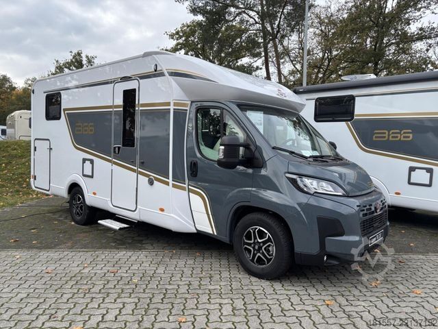 Camper semi-terintegrasi BÜRSTNER B66 TD IT 732 Halbjahreswagen, Automatik, SAT/TV
