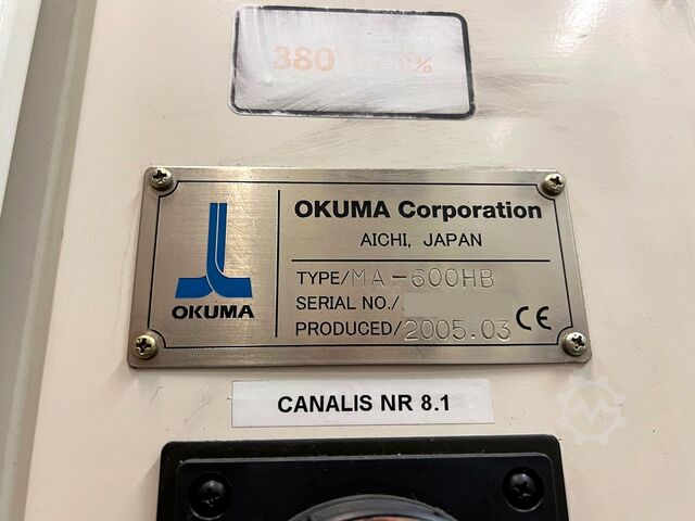 Centru de prelucrare orizontal OKUMA MA-600HB