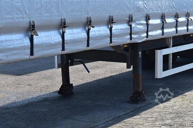Curtain sided NORDIC S340 3 AXLE CURTAINSIDER SLIDING ROOF , NEW TIL...