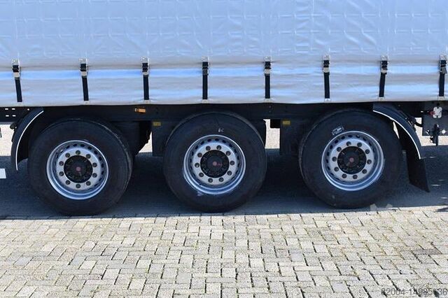 Curtain sided NORDIC S340 3 AXLE CURTAINSIDER SLIDING ROOF , NEW TIL...