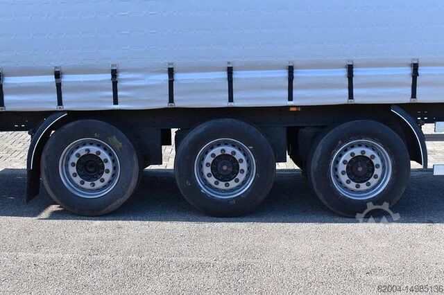 Curtain sided NORDIC S340 3 AXLE CURTAINSIDER SLIDING ROOF , NEW TIL...