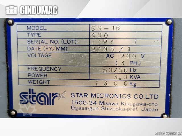 STAR MICRONICS SB-16 STAR MICRONICS SB-16