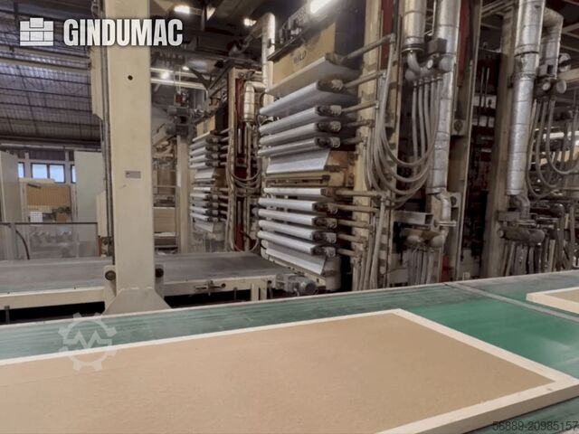 WILD Door leaf press line WILD Door leaf press line