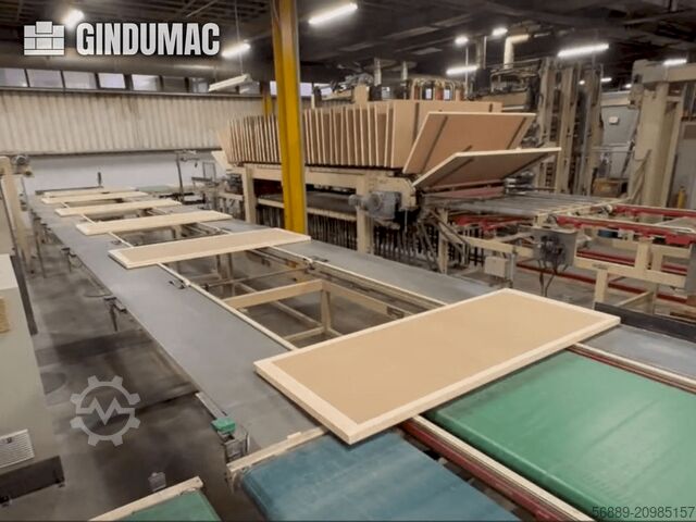 WILD Door leaf press line WILD Door leaf press line