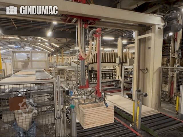 WILD Door leaf press line WILD Door leaf press line