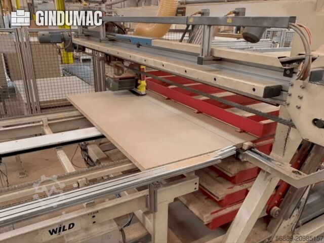 WILD Door leaf press line WILD Door leaf press line