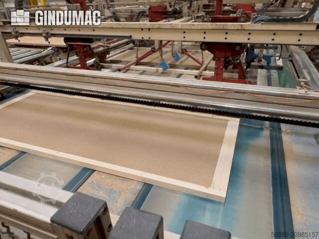 WILD Door leaf press line WILD Door leaf press line