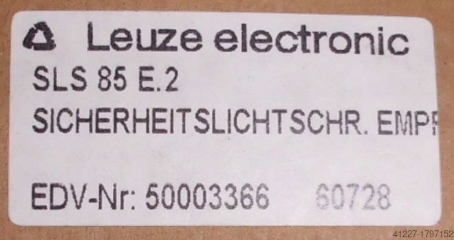 Reflekterende lysbarriere Leuze SLS 85 SE-24V