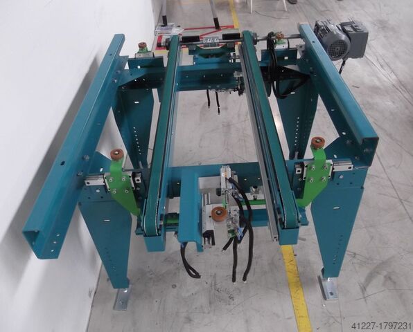 Convoyeur à bande Grenzebach mit Zentriereinheit