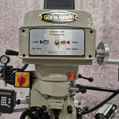 Fresadora de herramientas Golden Mill GM 20-VS-CE