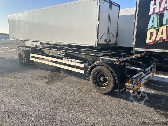 Remolque con chasis intercambiable KRONE MAXI LAFETTE, BPW ACHSEN
