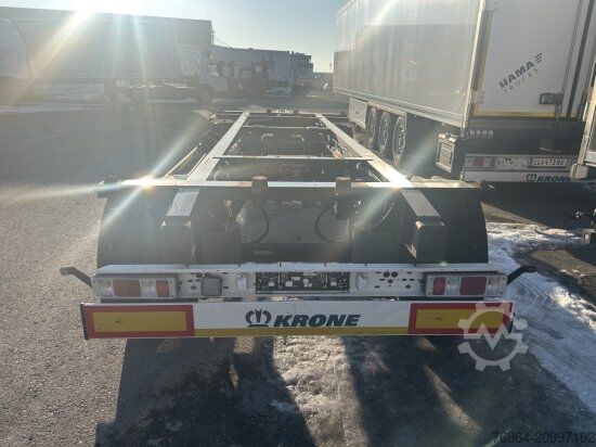 Remolque con chasis intercambiable KRONE MAXI LAFETTE, BPW ACHSEN