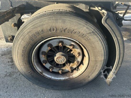 Remolque con chasis intercambiable KRONE MAXI LAFETTE, BPW ACHSEN