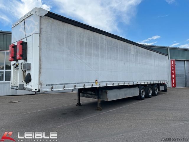 Atvērta puspiekabe ar tentu SCHMITZ CARGOBULL SCS 24XLight*RSAB*Zertifikat Code XL*Getränke*