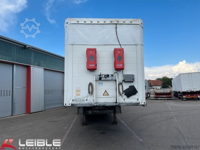 Atvērta puspiekabe ar tentu SCHMITZ CARGOBULL SCS 24XLight*RSAB*Zertifikat Code XL*Getränke*
