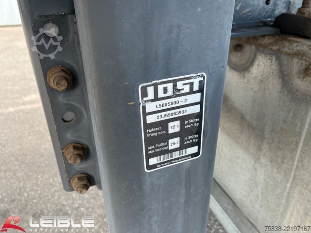 Atvērta puspiekabe ar tentu SCHMITZ CARGOBULL SCS 24XLight*RSAB*Zertifikat Code XL*Getränke*
