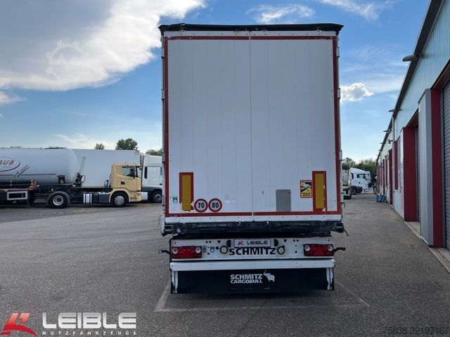 Atvērta puspiekabe ar tentu SCHMITZ CARGOBULL SCS 24XLight*RSAB*Zertifikat Code XL*Getränke*