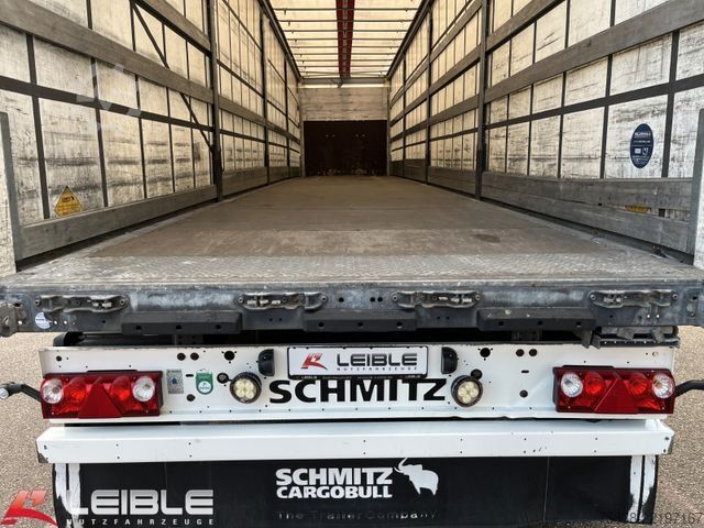 Atvērta puspiekabe ar tentu SCHMITZ CARGOBULL SCS 24XLight*RSAB*Zertifikat Code XL*Getränke*