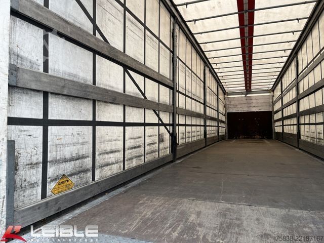 Atvērta puspiekabe ar tentu SCHMITZ CARGOBULL SCS 24XLight*RSAB*Zertifikat Code XL*Getränke*